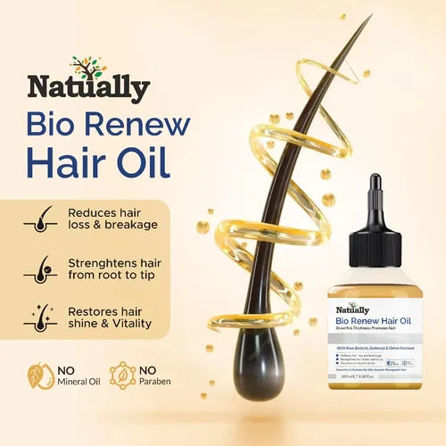 Bio Fusion Hair Oil - Growth & Thickness G Promotes Hair -Redensyl & Onion Ferment