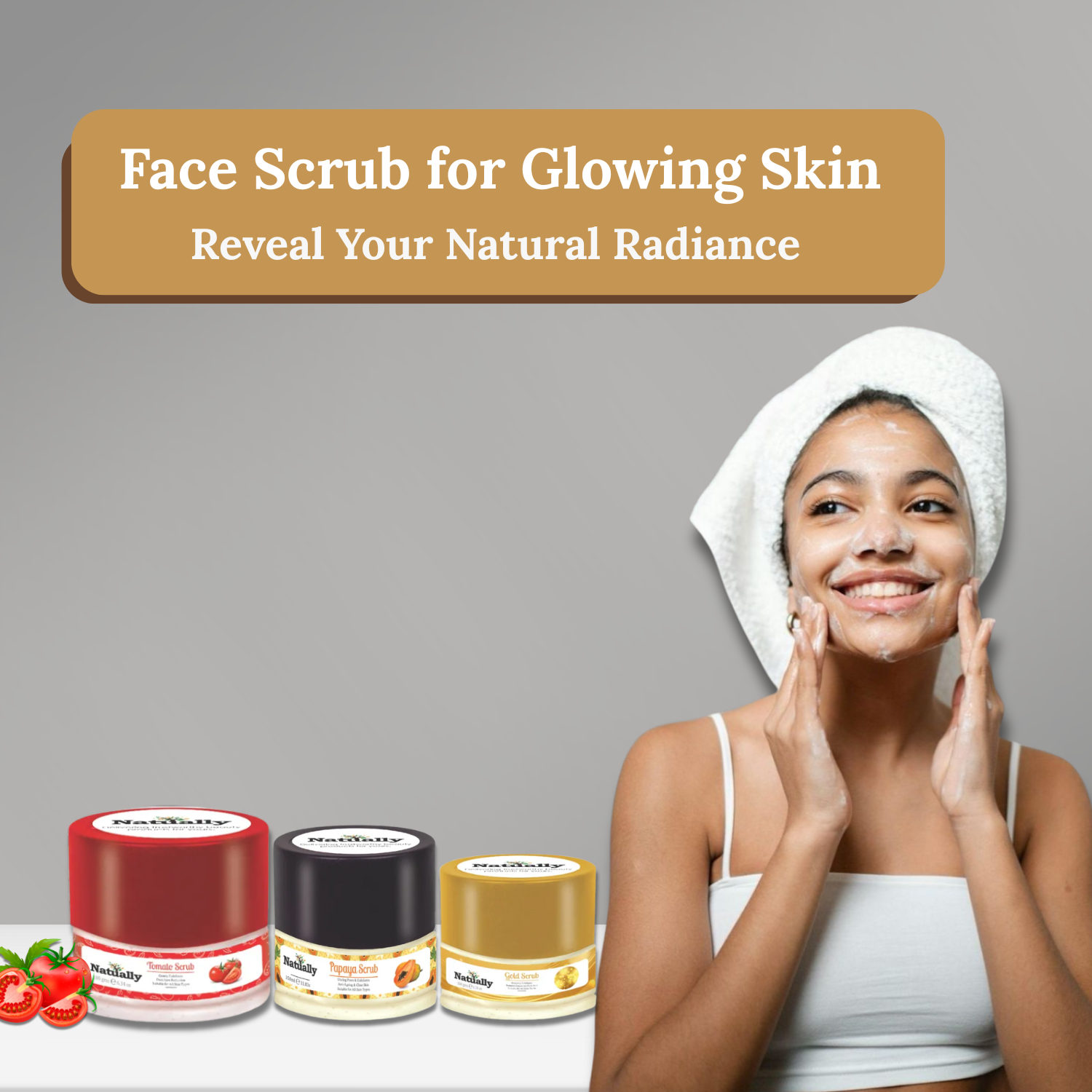 Face Scrub for Glowing Skin