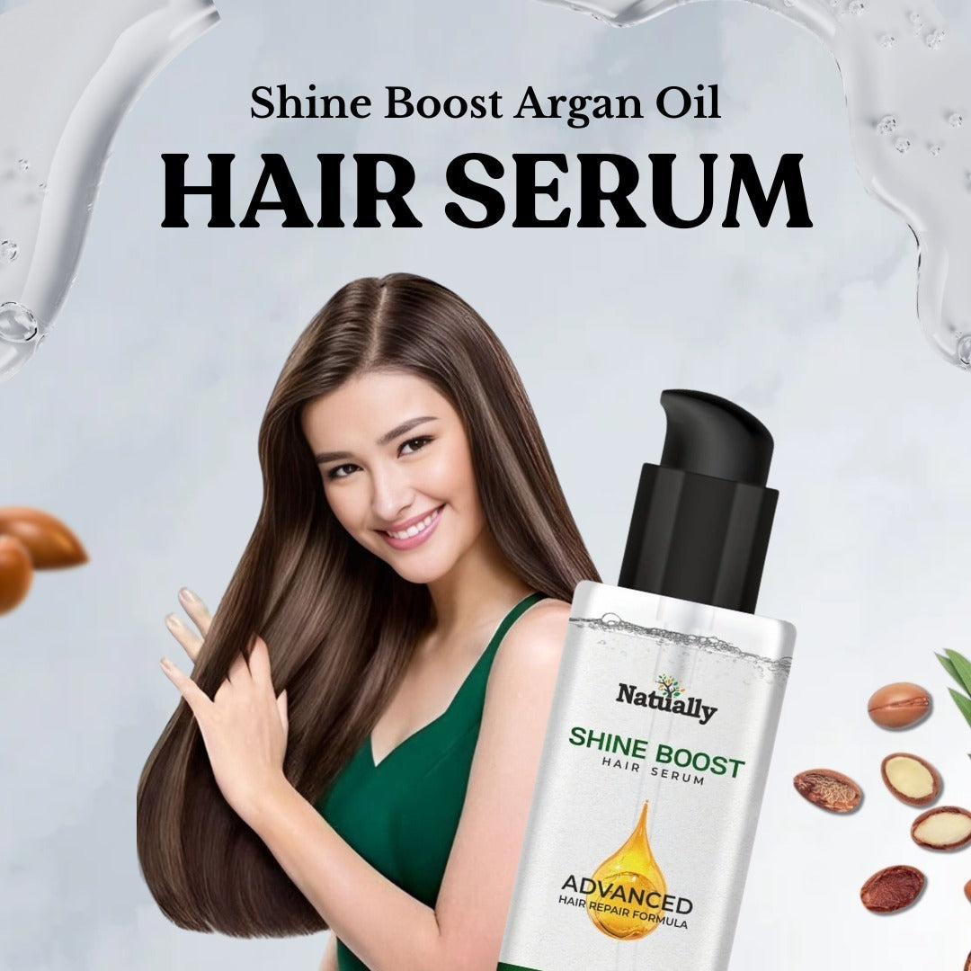 Shine Boost Argan Oil Hair Serum