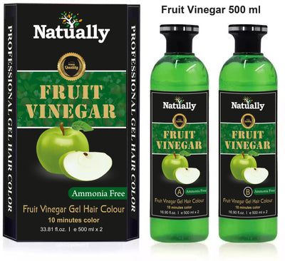 NATUALLY FRUIT VENEGAR DARK BROWN 500ML*2