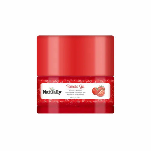 Natually Tomato Gel Even Tones & Rejuvenates Skin - 350gms