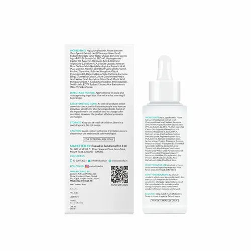Natually Advance Hair Regrowth Serum - Boost Hair Growth & Reduce HairFall & 30ml