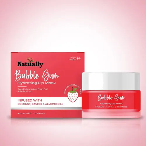 4. Bubblegum Lip Scrub for Bright, Soft, Hydrated Lips