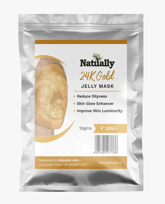 Natually 24k Gold Jelly Mask 25g