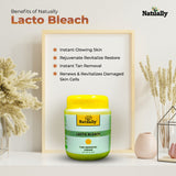 NATUALLY Lacto Bleach Tan Removal Cream - 1kg