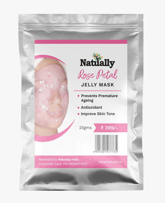 Natually Rose Petal Jelly Mask 25g