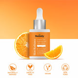 Natually Vitamin-C Face Serum with Hyaluronic Acid and Grape Seed Extract - 30ml