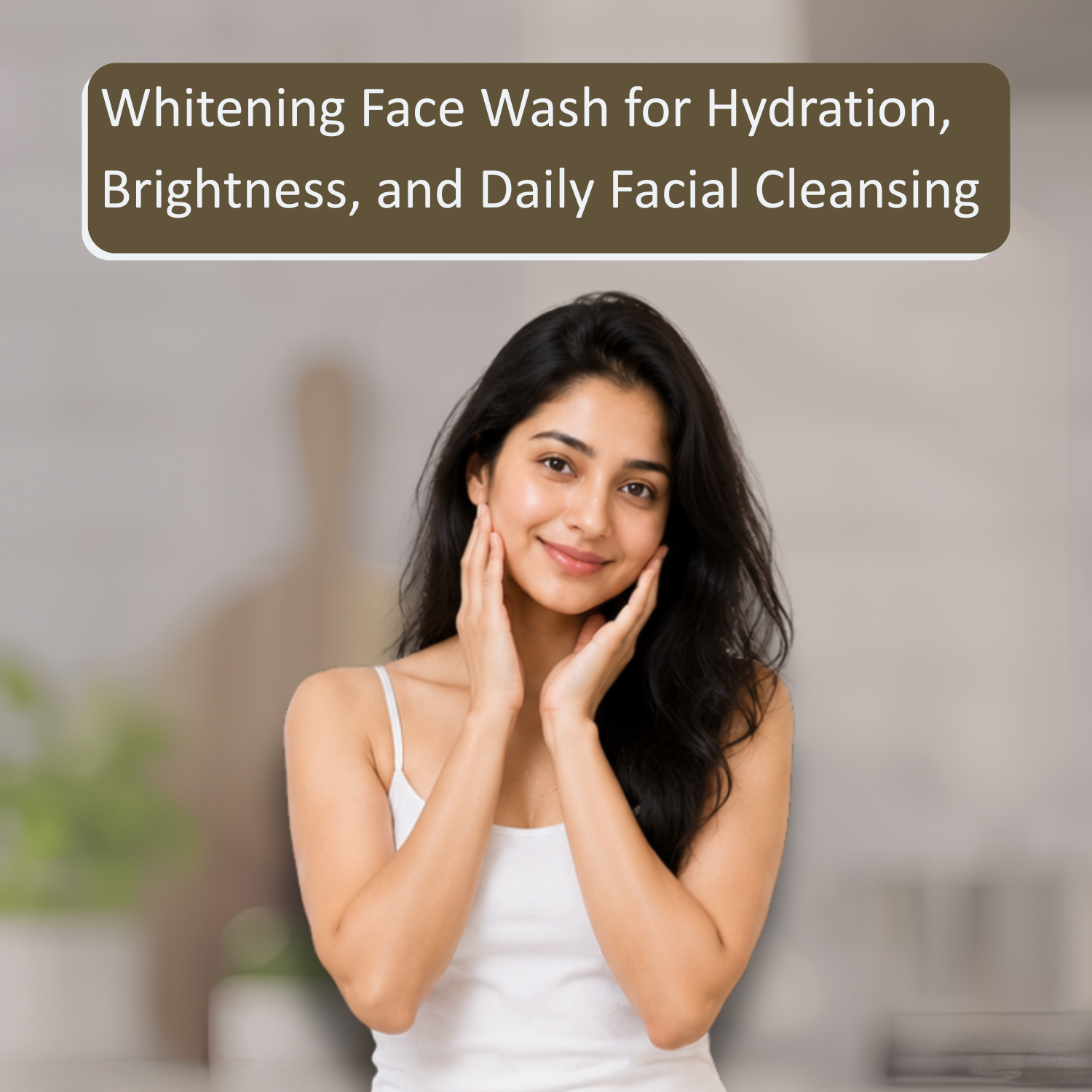 Whitening Face Wash for Hydration, Brightness, and Daily Facial Cleansing