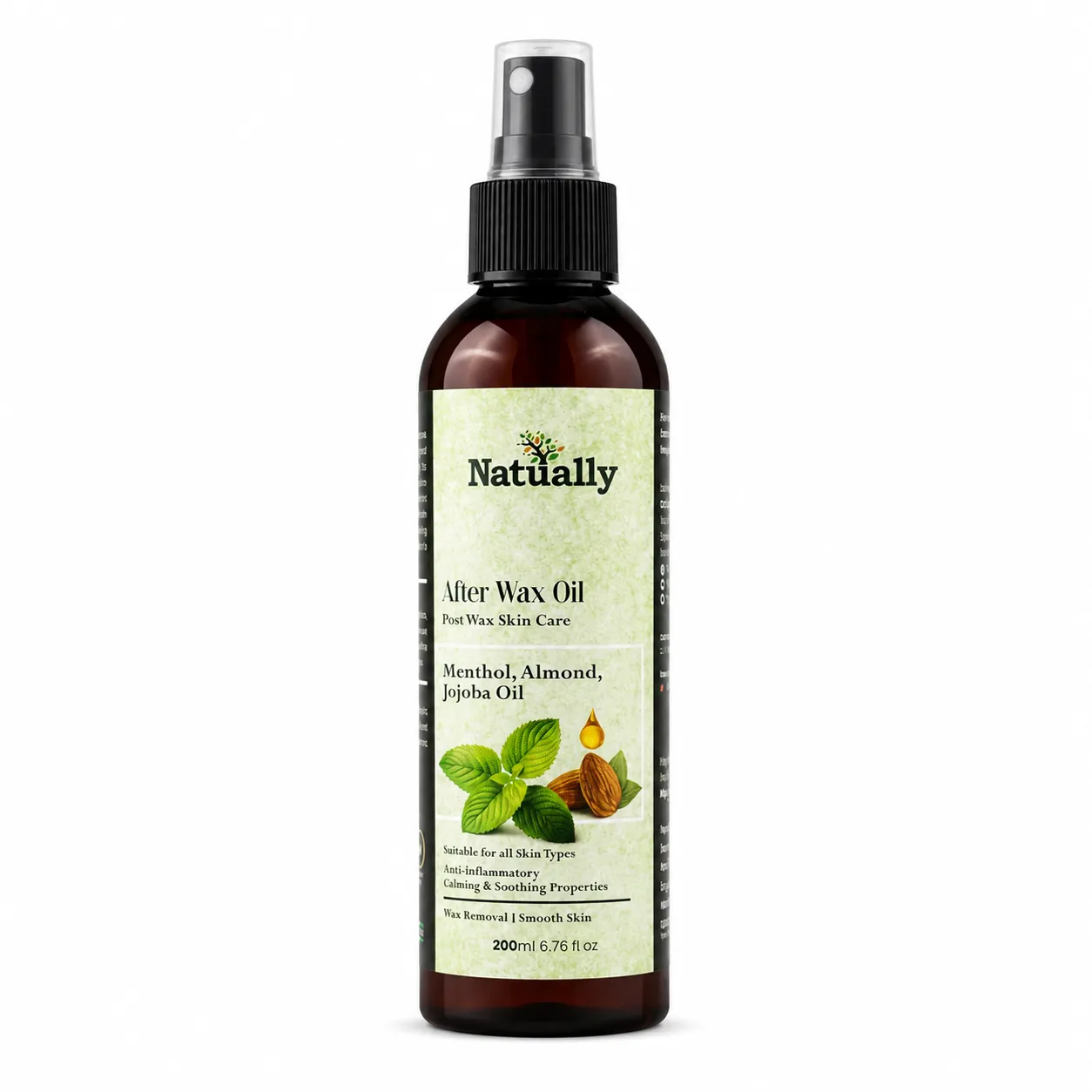 Natually After Wax Oil – Post Wax Skin Care Oil (200ml)