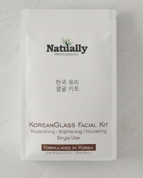 NATUALLY KOREAN GLASS FACIAL KIT