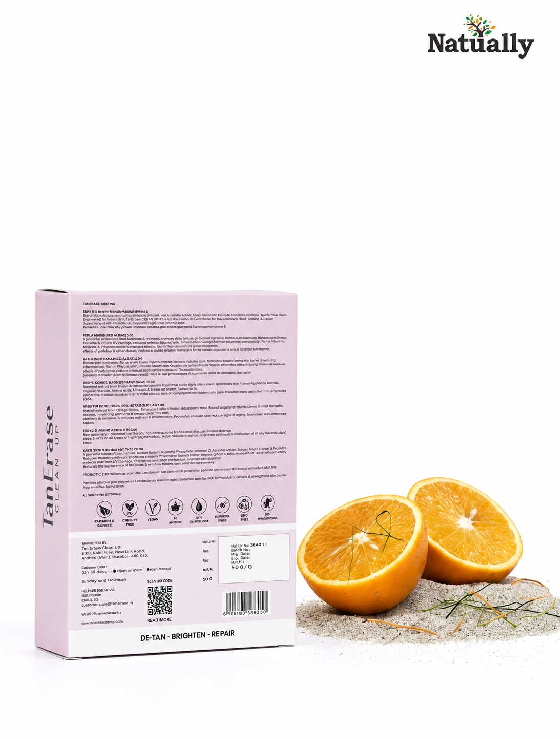 Natually TanErase CleanUp Kit - Image 6