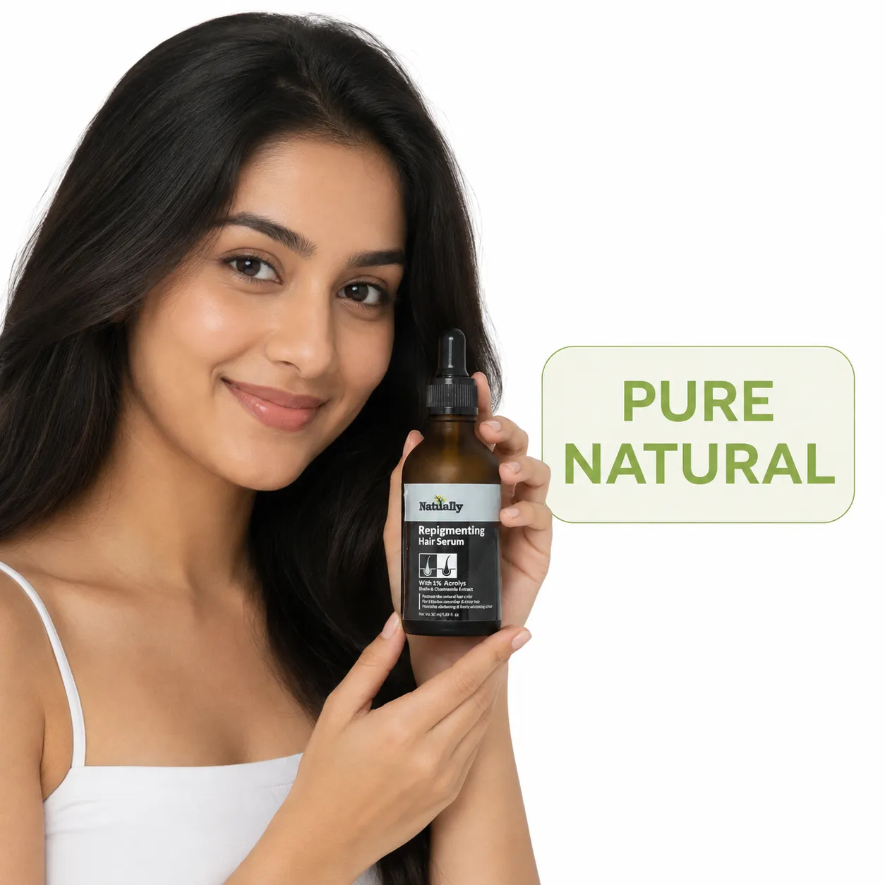 Natually Repigmenting Hair Serum – 50 ml - Image 5