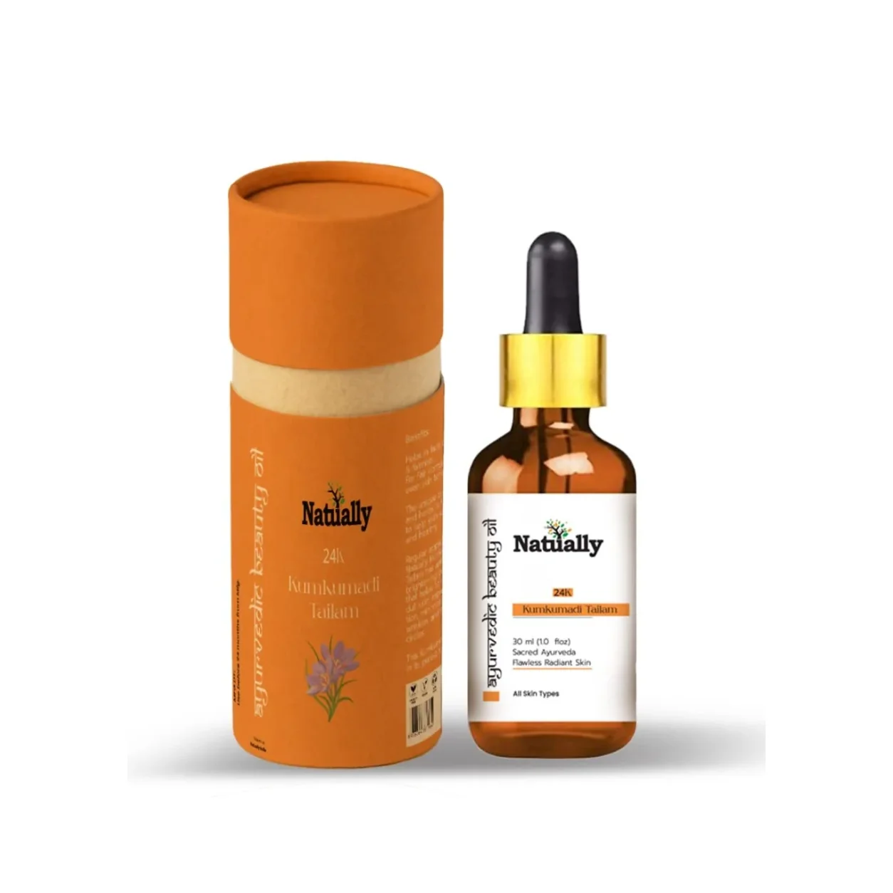 Natually Kumkumadi Tailam Beauty Oil For Acne