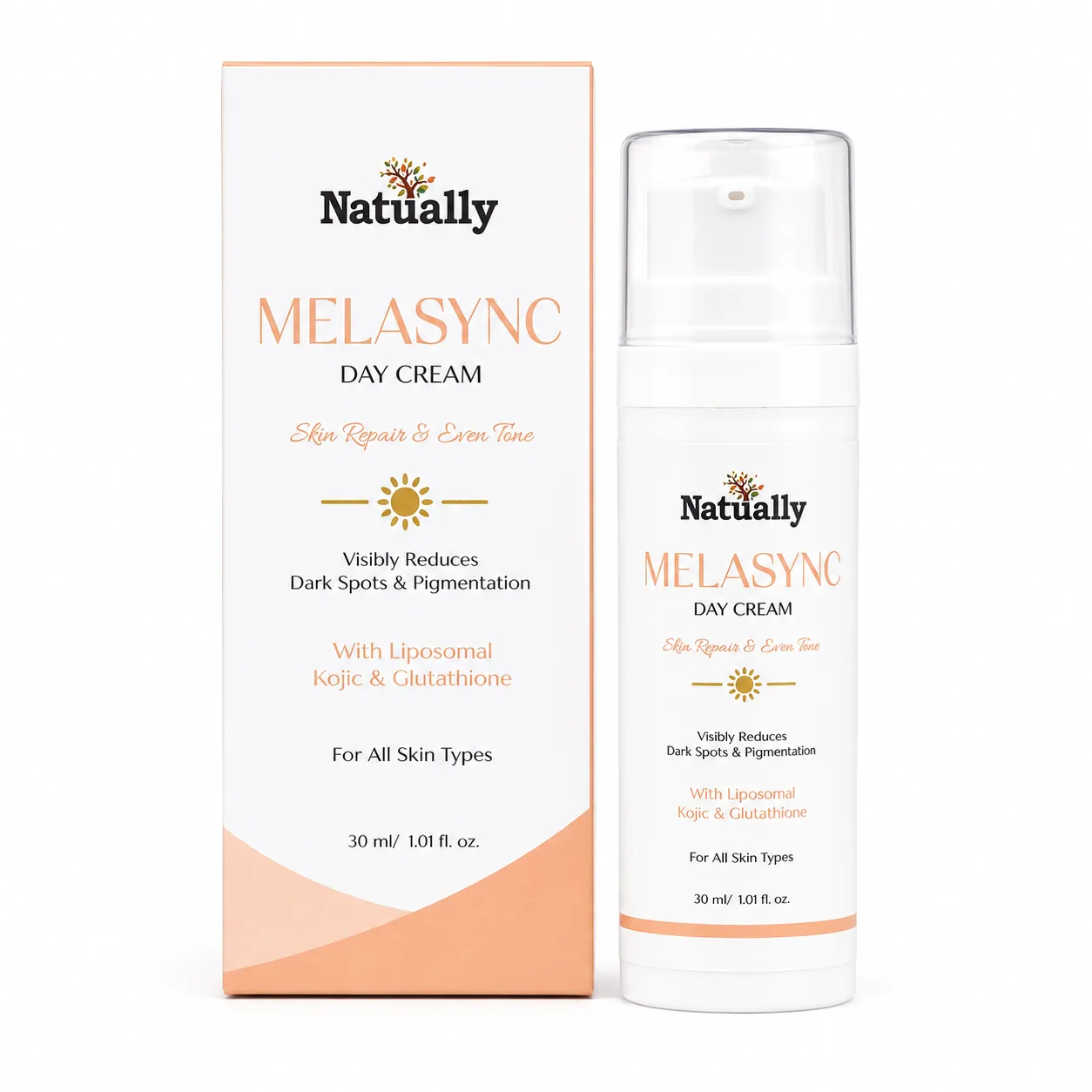 Natually Melasync Day Cream – Skin Repair & Even Tone Cream | 30 ml