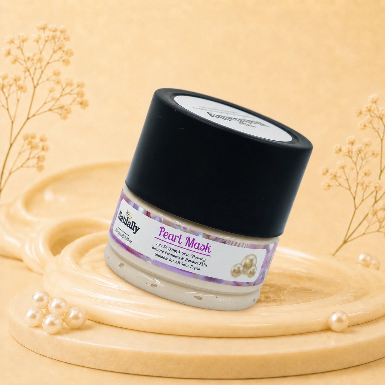 Natually Pearl Mask - Age Defying & Skin Glowing Restore Firmness & Repairs Skin