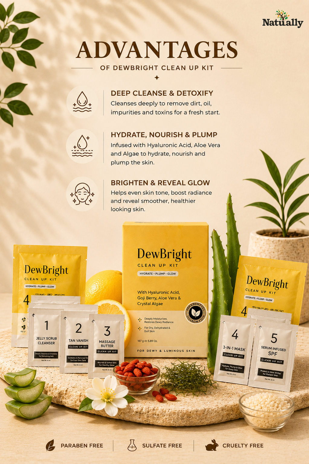Natually Dew Bright CleanUp Kit - Image 5
