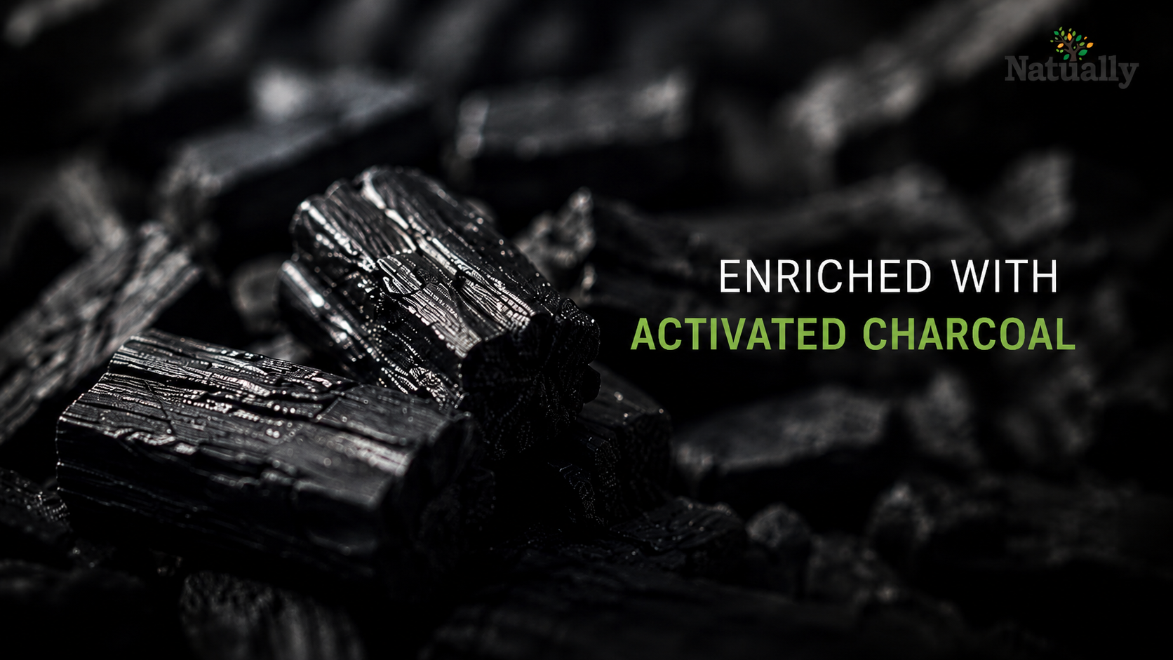 Natually Activated Charcoal Soap with Tea Tree Oil – 125g - Image 4