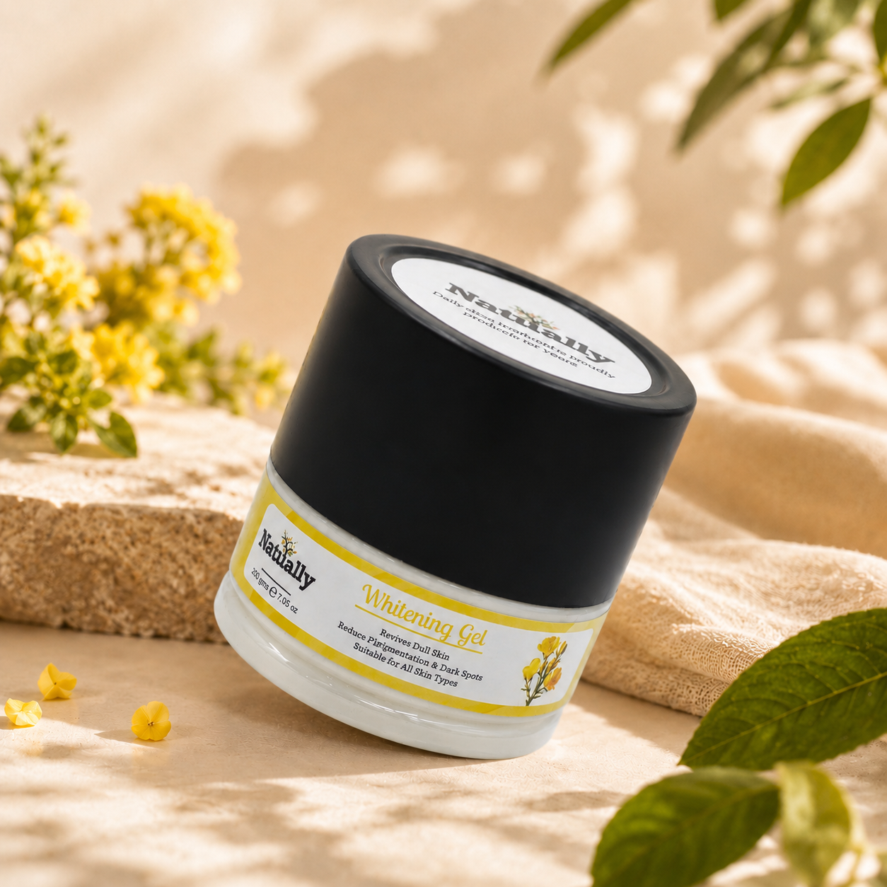Natually Whitening Gel - Revives Dull Skin Reduce Pigmentation& Dark Spots