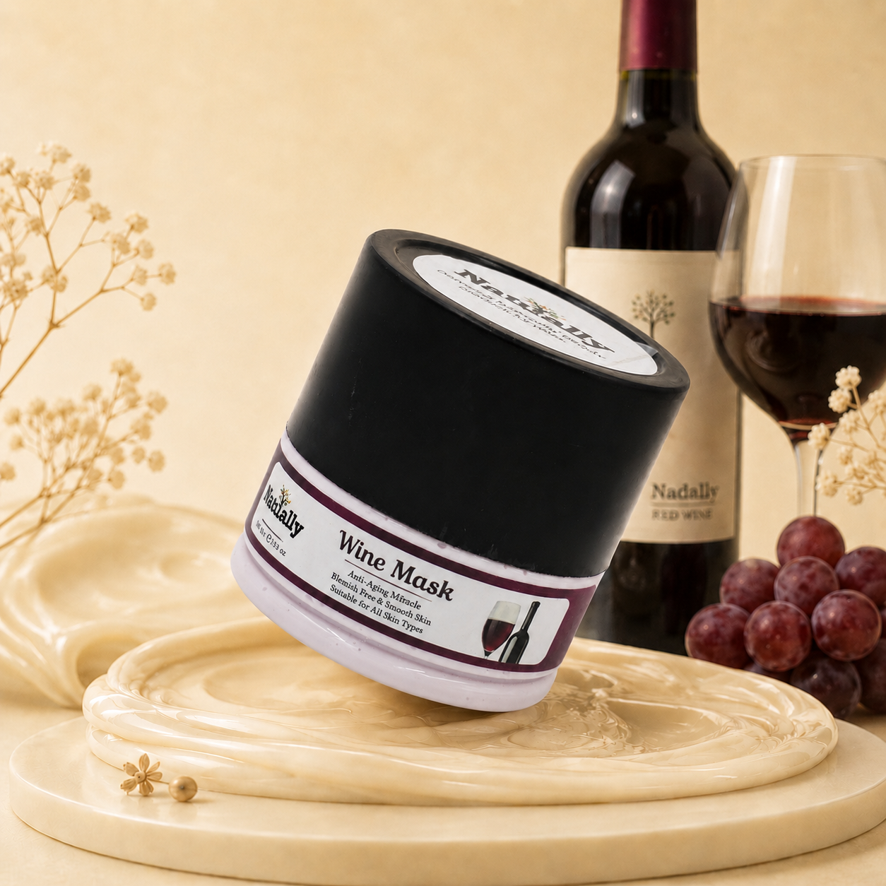 Natually Wine Mask - Restore Firmness & Repairs Skin