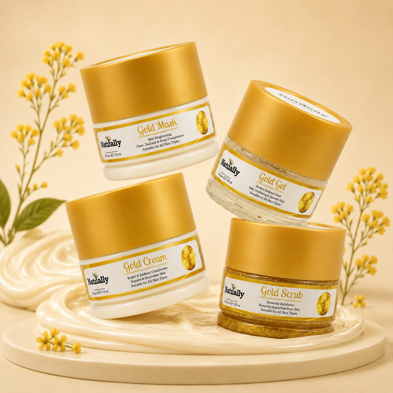 Natually Gold Eco Facial Kit