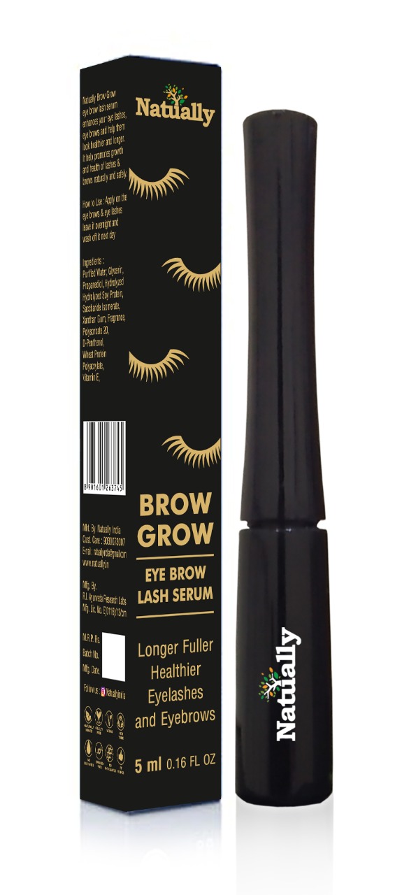 Natural Eyebrow Serum for Longer, Healthier Lashes – 5ml