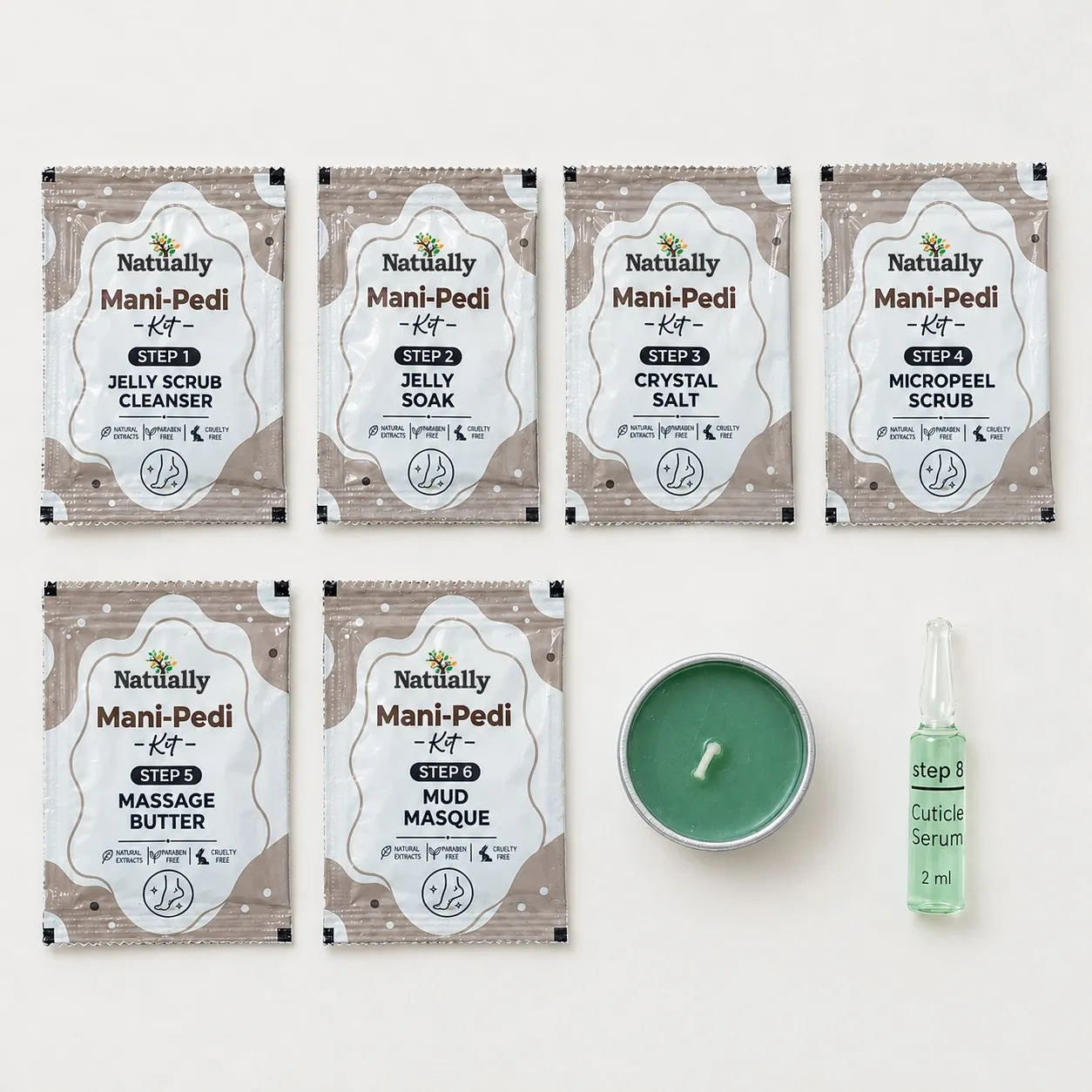 Natually Korean Rice Water Mani-Pedi Kit - Image 4