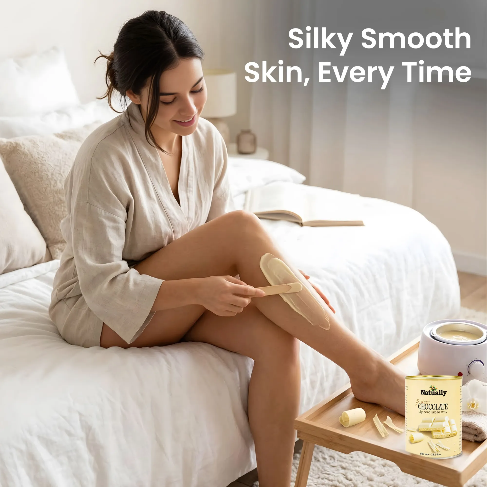 Natually White Chocolate Liposoluble gel Wax - 800g - Image 5