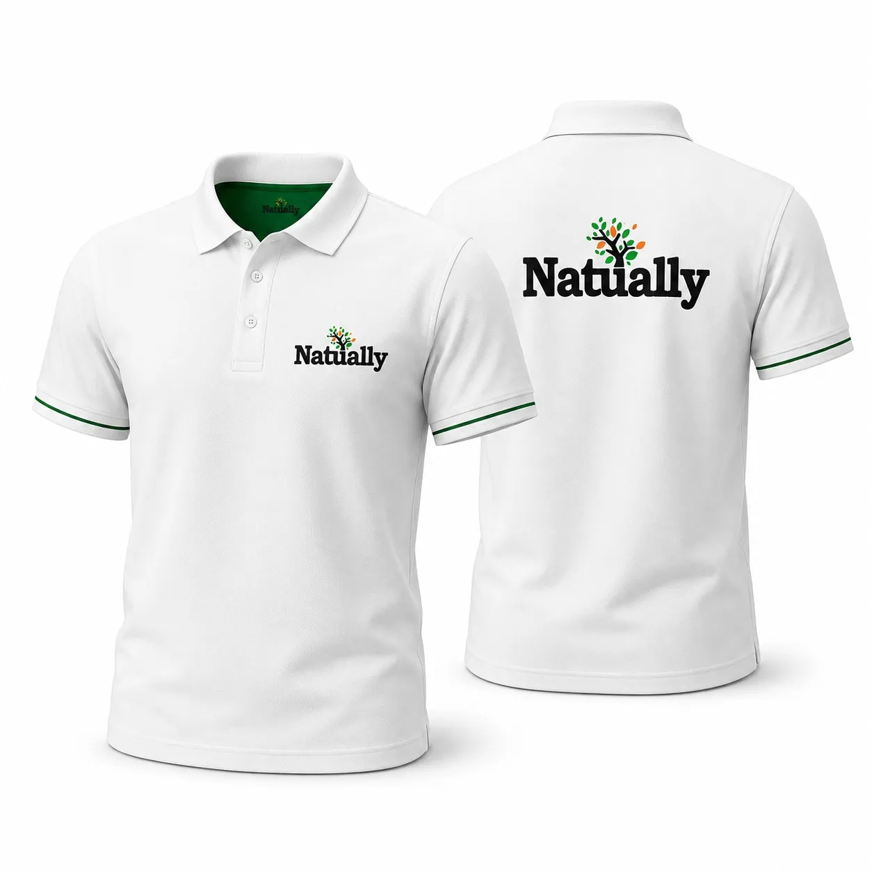 Natually Polo T-Shirt (Free Gift)