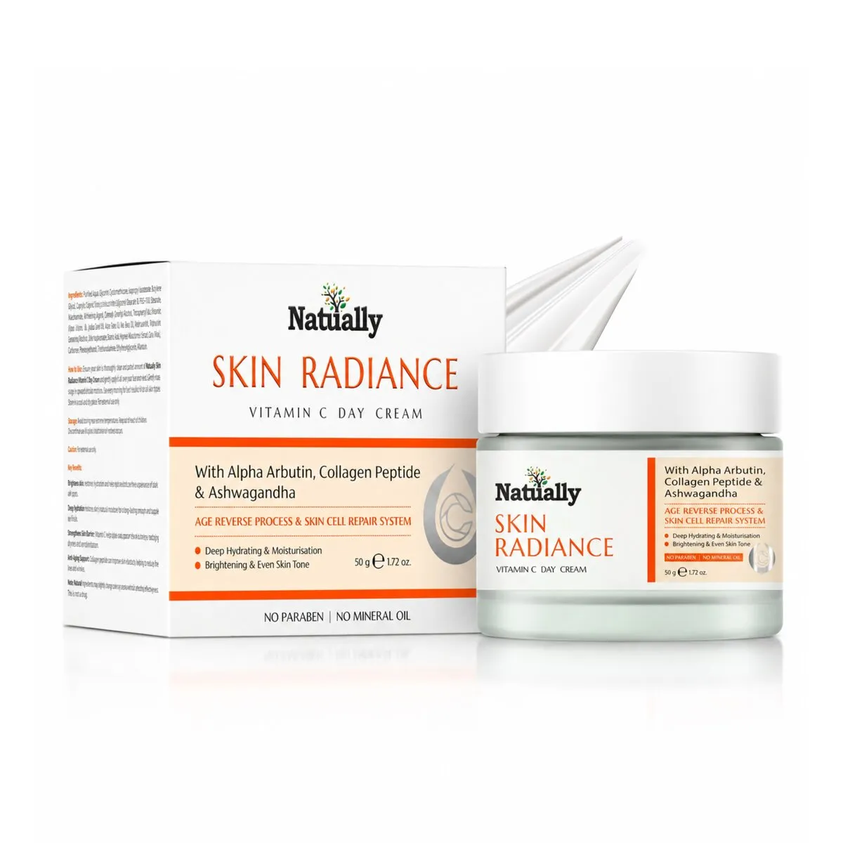 Skin Radiance Vitamin C Day Cream for Brightening and Hydration-50g