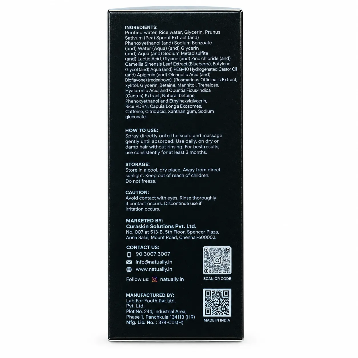 Advanced Hair Growth Serum with Rice PDRN - Image 2