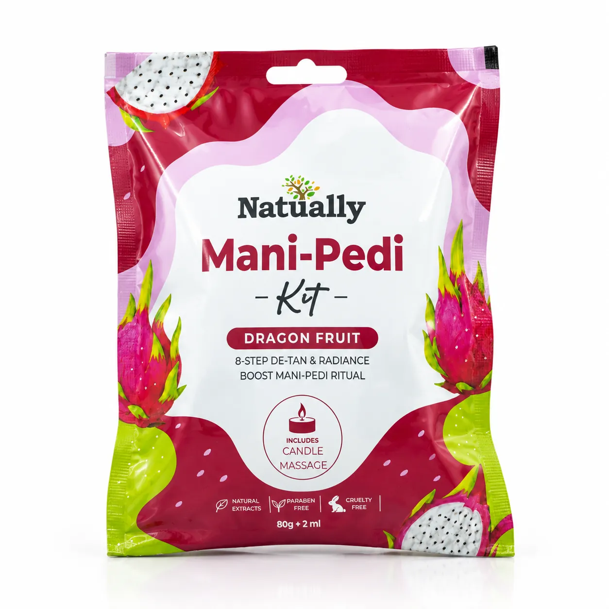 Natually Dragon Fruit Mani-Pedi Kit