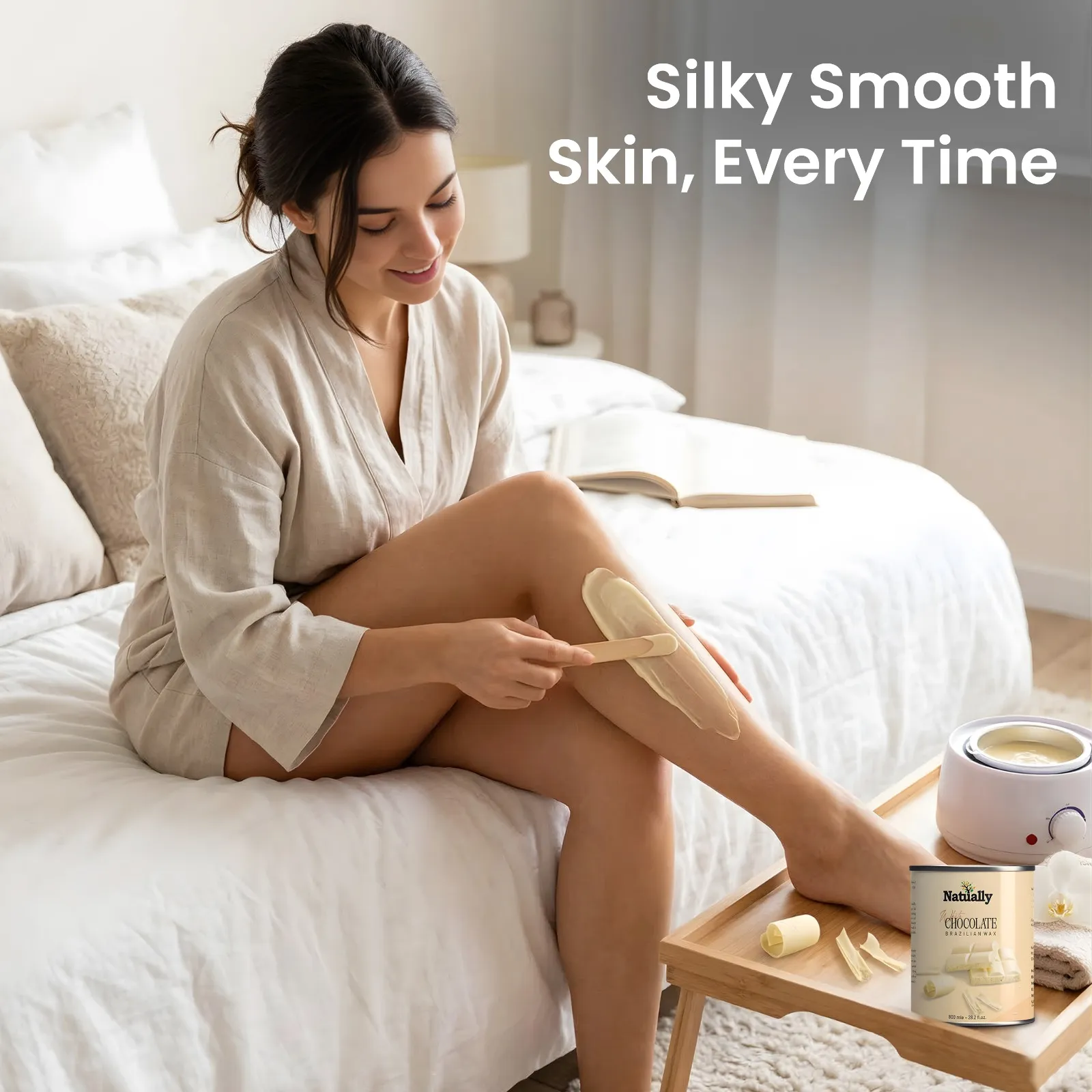Natually White Chocolate Liposoluble gel Wax - 800g - Image 7
