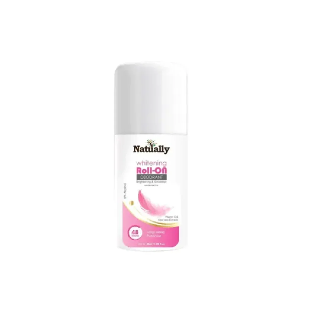 NATUALLY Whitening Smooth Skin Roll-On Deodorant - 50ml