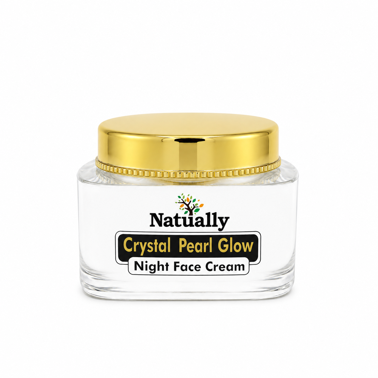 Natually Crystal Pearl Glow Night Face Cream