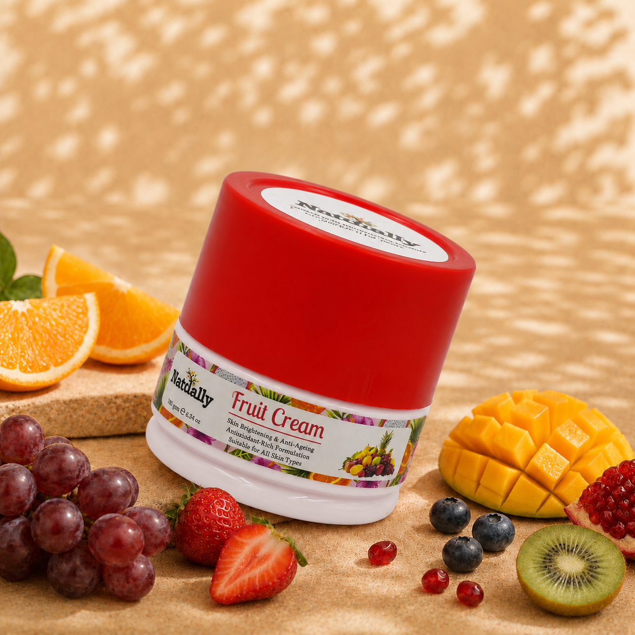 Natually Fruit Cream - skin Brightening & Anti-Ageing