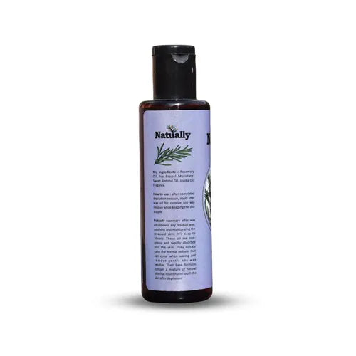Natually Rosemary Afterwax Oil 100ml