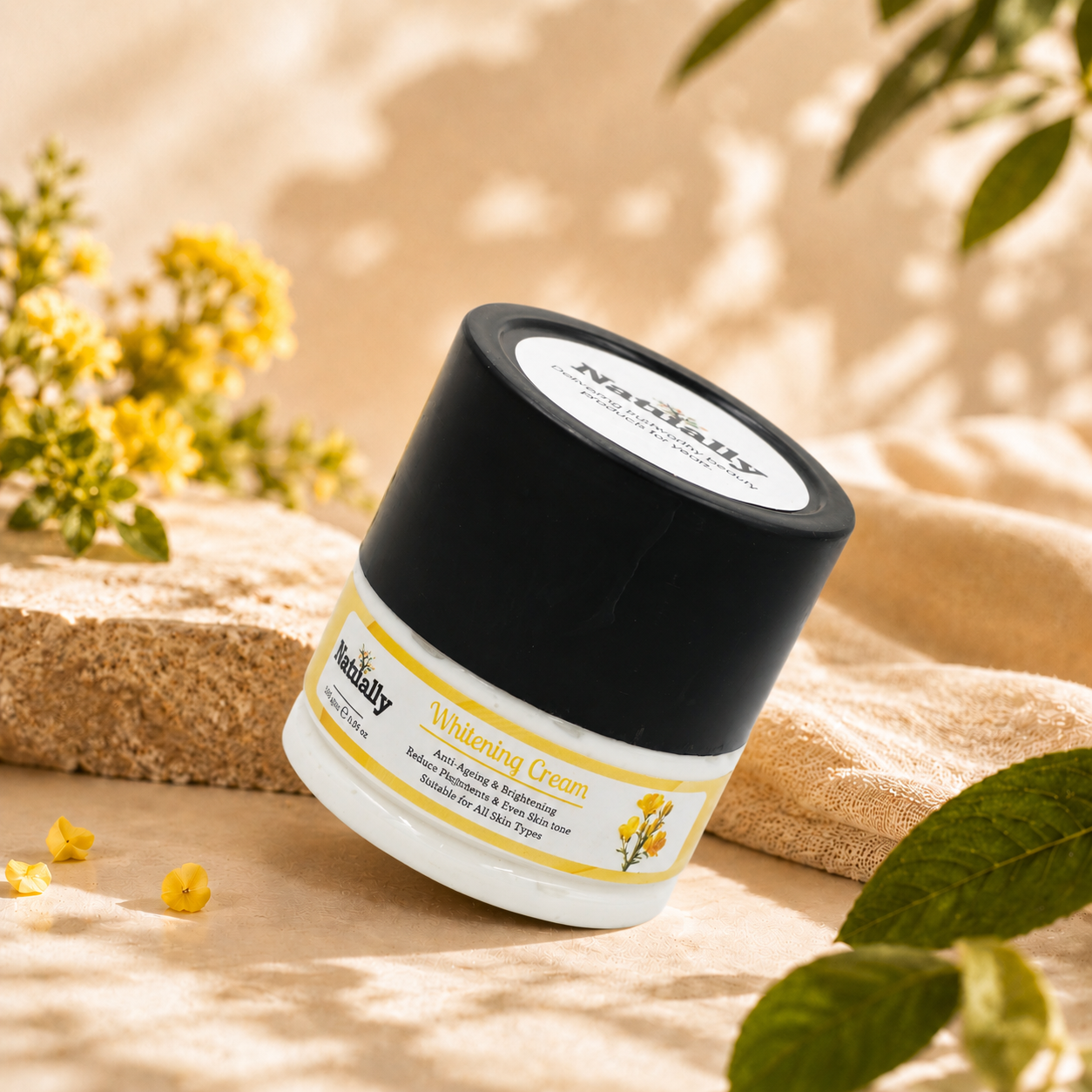 Natually Skin Whitening Cream - Anti-Ageing & Brightening Reduces Dark Spots& Even Skin Tone