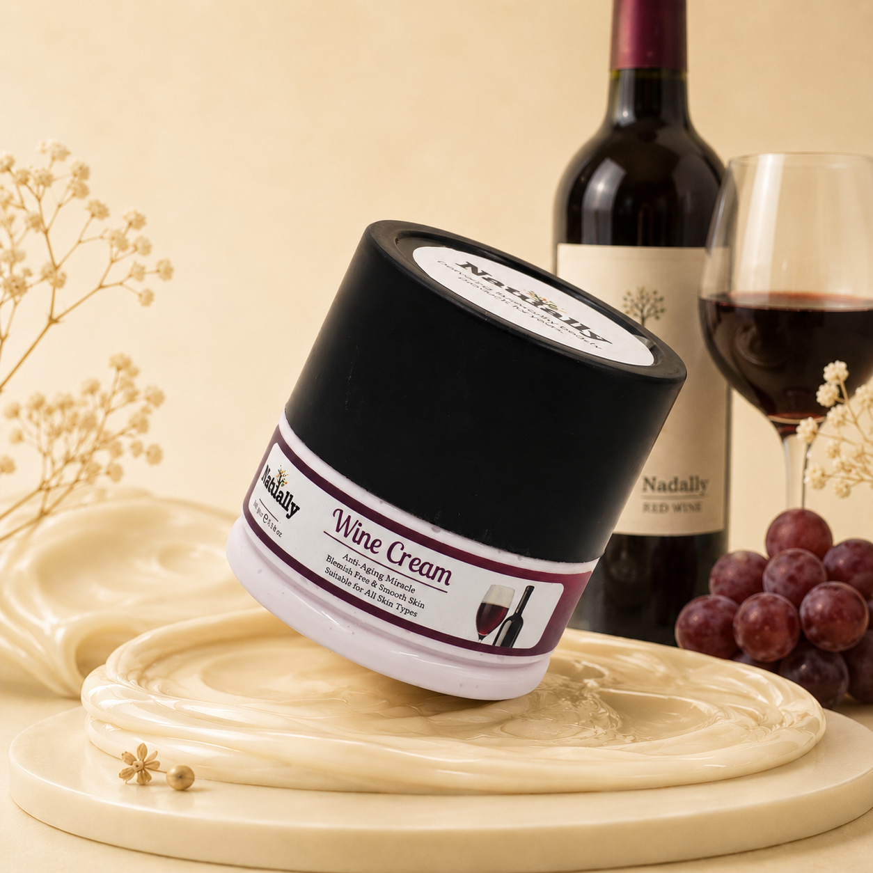 Natually Wine Massage Cream - Anti Ageing Miracle