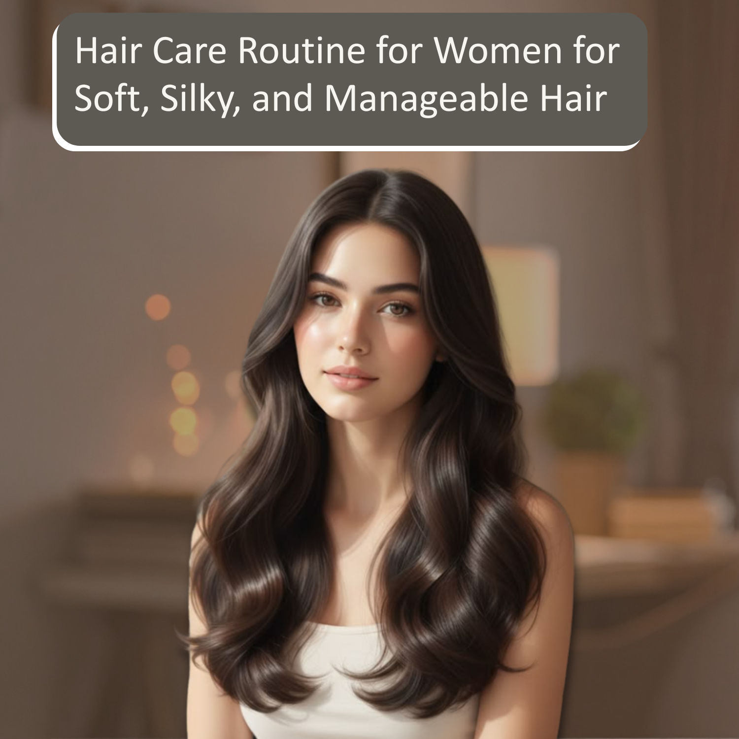 Hair Care Routine for Women for Soft, Silky, and Manageable Hair