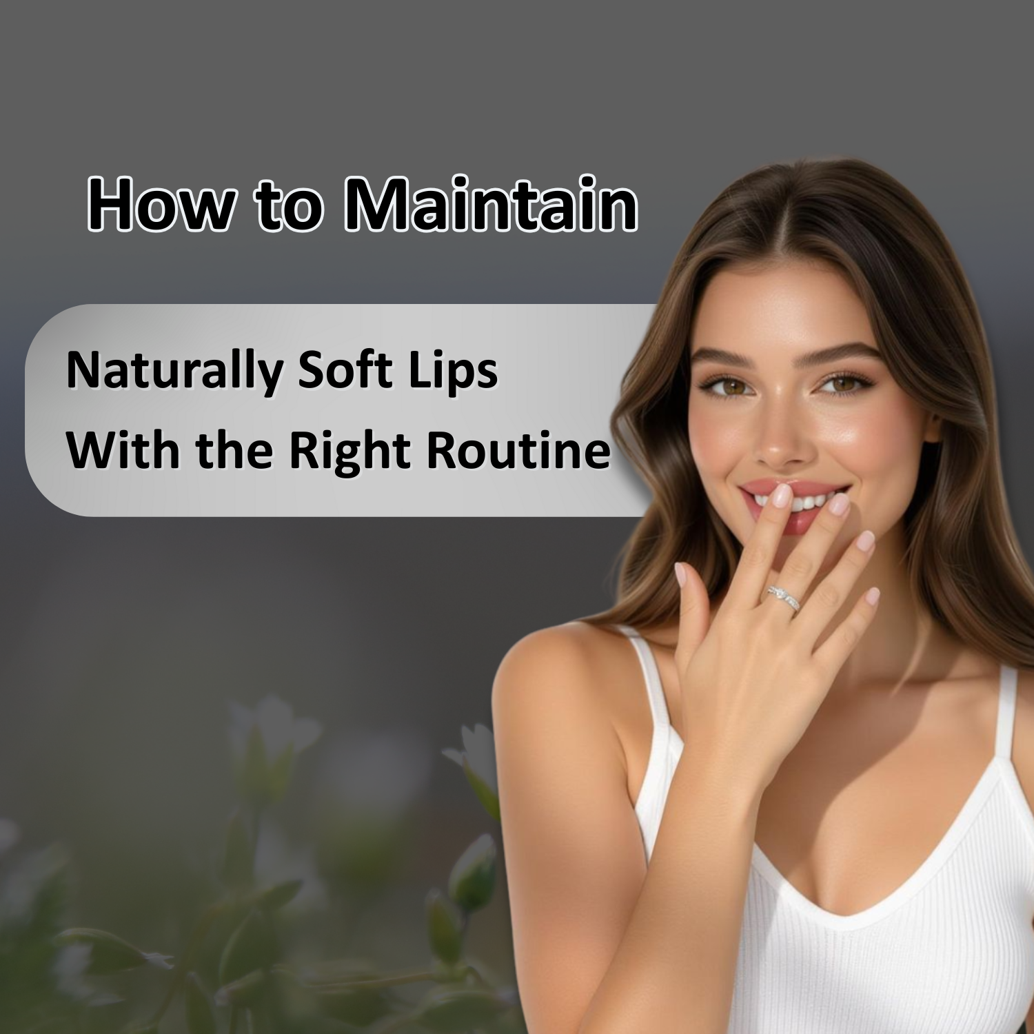 How to Maintain Naturally Soft Lips With the Right Routine