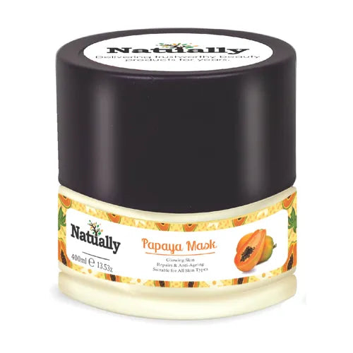 Natually Papaya face Mask - Glowing Skin Repairs & Anti Ageing -350g